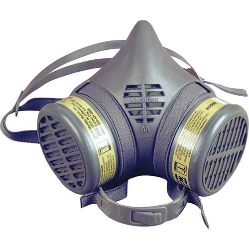 Moldex 8601 8000 Series Assembled Respirator, Elastomer/Thermoplastic, Small