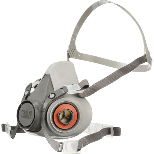 3M 6200 6000 Series Half Facepiece Reusable Respirator, Thermoplastic, Medium
