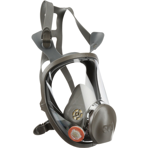 3M 6900 Respirateur r&eacute;utilisable &agrave; masque complet s&eacute;rie 6000, &eacute;lastom&egrave;re/Silicone/Thermoplastique, Grand