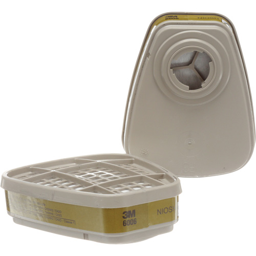 3M 6006 6000 Series Respirator Cartridges, Gas/Vapour Cartridge, Multi-Gas/Vapour