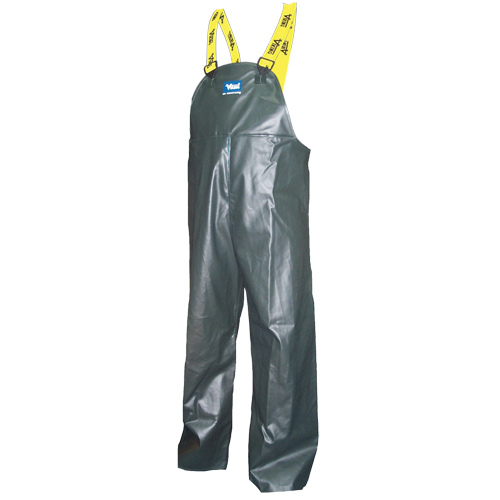 Viking 4110P-XXXXL Journeyman&reg; Bib Pants, 4X-Large, Polyester/PVC, Green