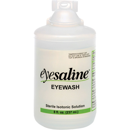 PIP Global Safety 32-000445-0000 Saline Eyewash Bottles, Full Bottle, 8 oz.