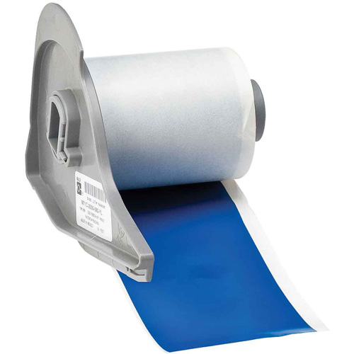 Brady M7C-2000-595-BL Indoor-Outdoor Label Printer Tape, Vinyl, Blue, 2" Width