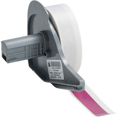 Brady M7C-500-595-PL Indoor-Outdoor Label Printer Tape, Vinyl, Purple, 0.5" Width