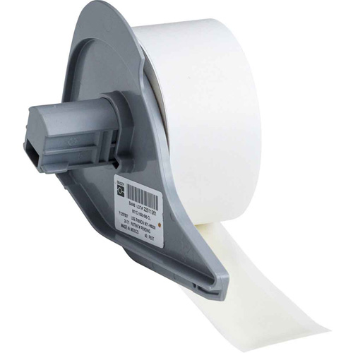 Brady M7C-1000-595-CL Indoor-Outdoor Label Printer Tape, Vinyl, Clear, 1" Width