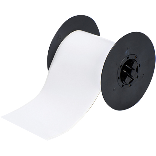 Brady B30C-1125-595-WT Indoor/Outdoor B-595 Tape, Vinyl, White, 1.125" Width