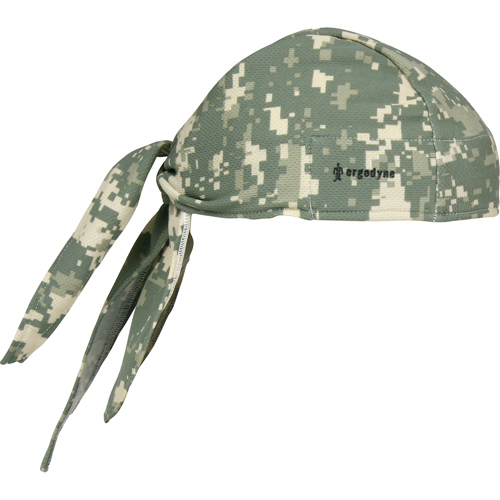 Ergodyne 12478 Chill-Its&reg; 6615 Cooling Dew Rags, Green
