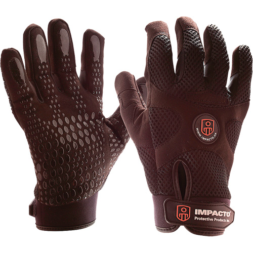 Impacto BG408M Gants antivibrations Air Glove style m&eacute;caniciens, Taille Moyen, Paume Synth&eacute;tique
