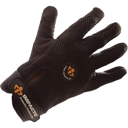 Impacto BG408M Gants antivibrations Air Glove style m&eacute;caniciens, Taille Moyen, Paume Synth&eacute;tique