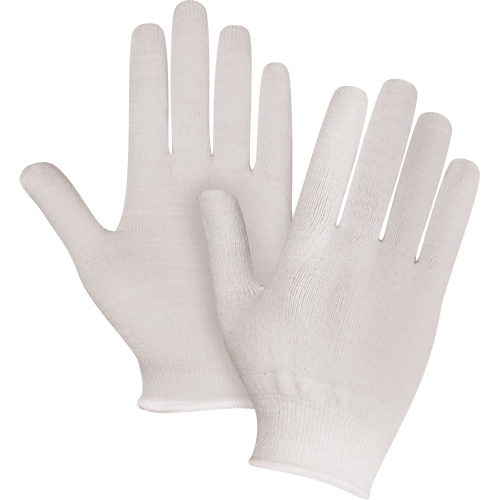 Zenith Safety Products SED613 Premium String Knit Gloves, Cotton/Nylon, Large