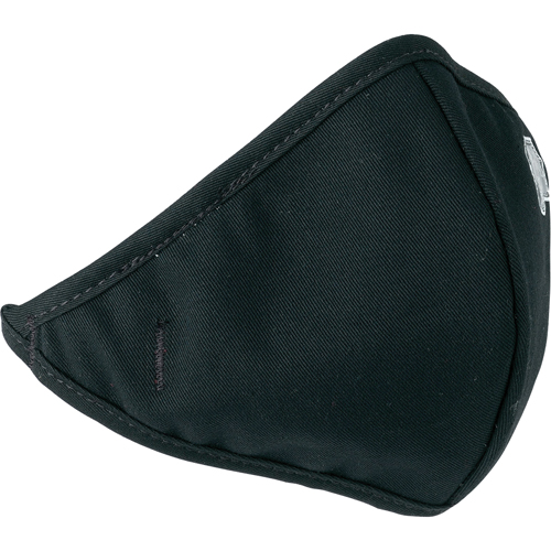 Ergodyne 16870 Cache-bouches pour coiffes d'hiver, Doublure en Molleton, Taille unique, Noir