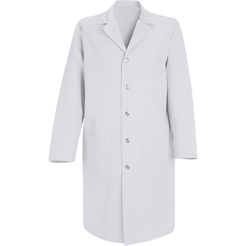 Red Kap KP14WH-RG-44 Sarraus de laboratoire, Poly-coton, 44, Blanc