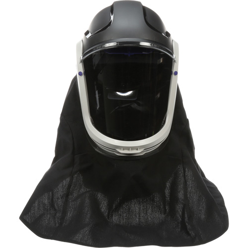 3M M-407 Versaflo Helmet Assembly with Premium Visor and Flame Resistant Shroud, Universal, Hard Top, Single Shroud