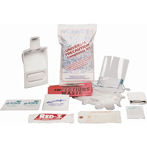 Safecross 14360 Trousses de nettoyage de d&eacute;versements liquides, Mati&egrave;res dangereuses, Sac, Absorbance de Aucune