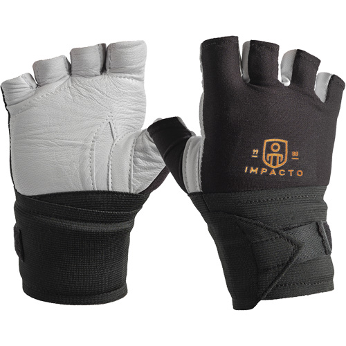 Impacto 471-31SML-L Anti-Vibration Gloves- Left, Size Small, Grain Leather Palm