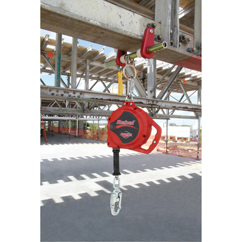 3M Protecta Fall Protection 3590502 Rebel Self Retracting Lifeline, 33', Galvanized Steel, Swivel