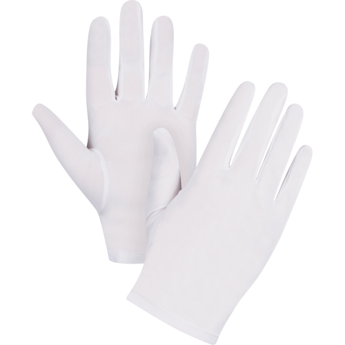 Produits de sécurité Zenith SEE792 Gants d'inspection peu pelucheux, Nylon, Poignet &agrave; ourlet, Hommes
