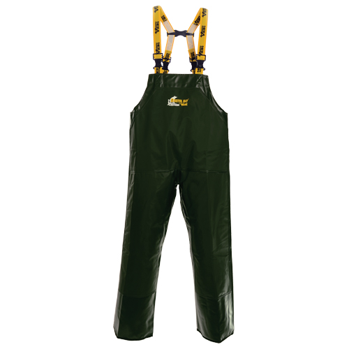Viking 7110P-M Bristol Bay Bib Pants, Medium, Polyester/PVC, Grey