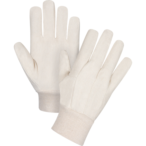Zenith Safety Products SEE848 Cotton Canvas Gloves, 8 oz., Large