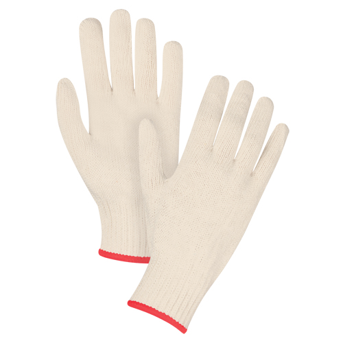 Produits de sécurité Zenith SDS938 Gants en tricot d'usage standard, Poly/coton, Calibre 7, Petit