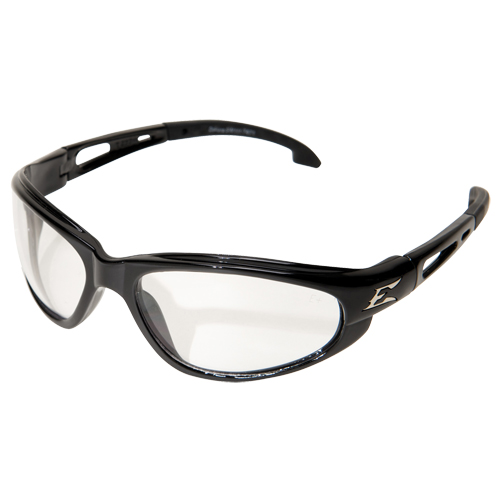 EDGE SAFETY EYEWEAR Dakura Safety Glasses, Clear Lens, AntiFog Coating