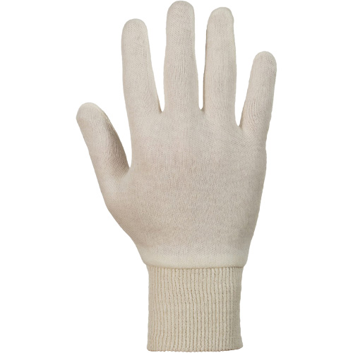 Superior Glove Works Ltd. ML80K Gants tricot&eacute;s Superior ML80K, Taille unique, Blanc, Non doubl&eacute;, Poignet en tricot