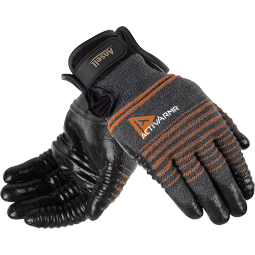 Ansell 97008090 Activarmr&reg; Multipurpose 97-008 Gloves, Synthetic Palm, Size Medium