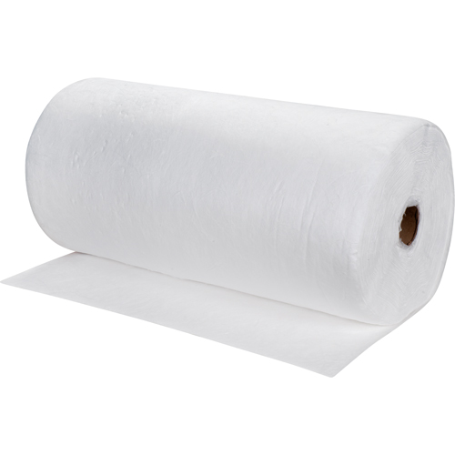 Zenith Safety Products SEH949 Premium Meltblown Sorbent Rolls, Mediumweight, 150' L x 30" W, 40 gal. Absorbancy