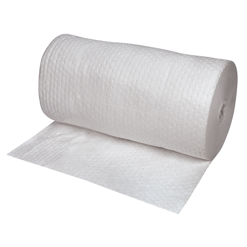 Zenith Safety Products SEH991 Premium Laminated (SMS) Sorbent Rolls, Heavyweight, 150' L x 30" W, 50 gal. Absorbancy