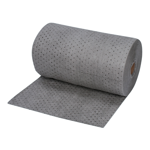 Zenith Safety Products SEI991 Premium Laminated (SMS) Sorbent Rolls, Mediumweight, 150' L x 15" W, 20 gal. Absorbancy