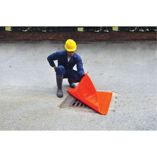 Ultratech 2132 Tapis pour drain Ultra-Drain Seals, Carr&eacute;e, 48" lo x 48" la