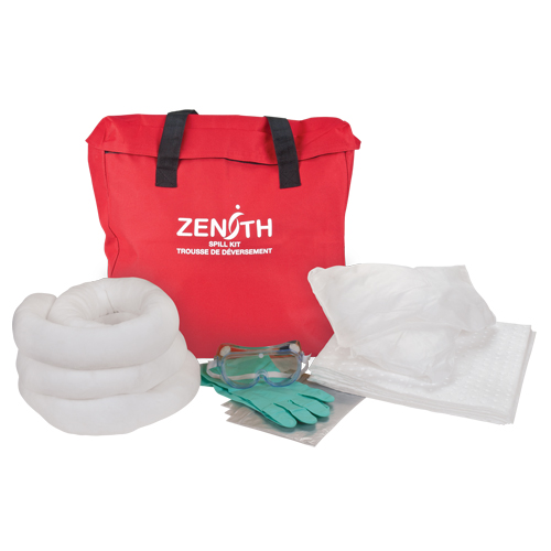 Zenith Safety Products SHP064 Truck Spill Kit, Oil Only, Bag, 10 US gal. Absorbancy
