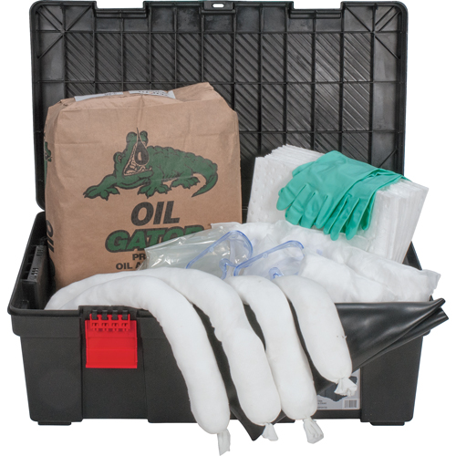 Zenith Safety Products SEI261 Tool Box Spill Kit, Oil Only, Bin, 31 US gal. Absorbancy