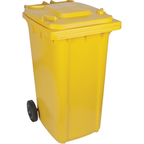 Globe 9603Y Yellow Mobile Container, Polyurethane, 63 Gallons/63