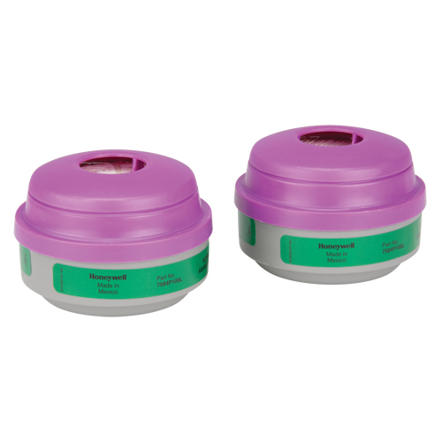 PIP Global Safety 7584P100L North&reg; N Series Respirator Cartridges, Gas/Vapour Cartridge, Ammonia/Methylamine