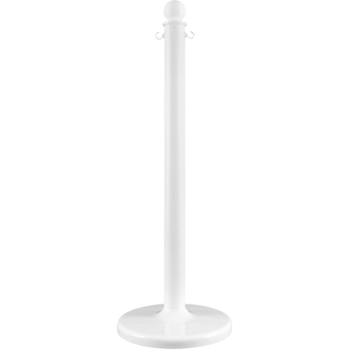 Mr. Chain 96401 Stanchions, 40" High, White