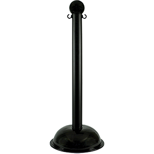 Mr. Chain 99903 Stanchions, 41" High, Black