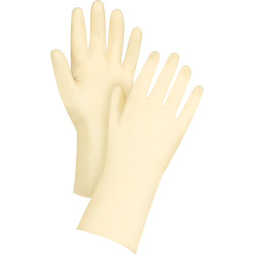 Produits de sécurité Zenith SEI692 Gants de conserverie de premi&egrave;re qualit&eacute;, Taille Petit/7, 12" lo, Latex de caoutchouc, 18 mils