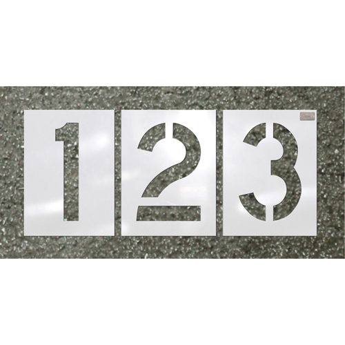 C.H. Hanson 70355 Pochoirs pour parc de stationnement, Pictogramme, 6" x 4"