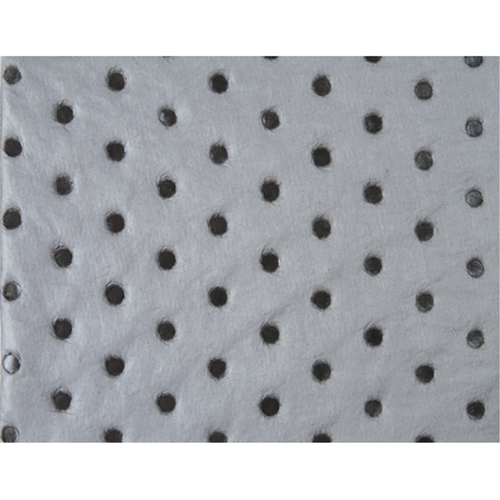 Zenith Safety Products SEI963 Industrial-Grade Fine Fibre Sorbent Pads, Universal, 15" x 17", 40 gal. Absorbancy