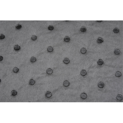 Produits de sécurité Zenith SEI967 Rouleaux absorbants en fibres fines de calibre industriel, Lourd, 150' lo x 15" la, Absorption 35 gal.