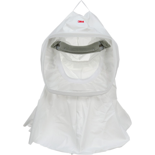 3M S-533L Cagoule Versaflo de haute durabilit&eacute; avec coiffe int&eacute;gr&eacute;e, Grand/Moyen, Coiffe souple, Bavette Simple