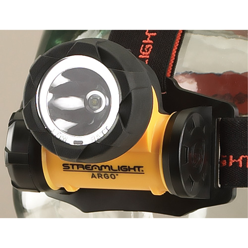 Streamlight 61301 Argo&reg; Headlamp, LED, 150 Lumens, 3 Hrs. Run Time, AAA Batteries
