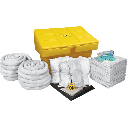 Zenith Safety Products SHP048 Spill Kit, Oil Only, Locker, 97 US gal. Absorbancy