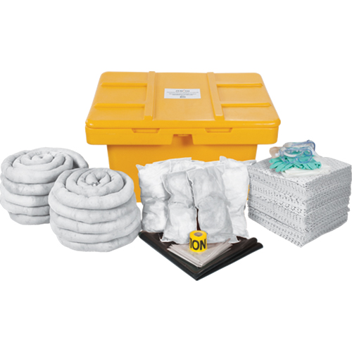 Zenith Safety Products SEJ261 Premium Spill Kit, Oil Only, Locker, 97 US gal. Absorbancy
