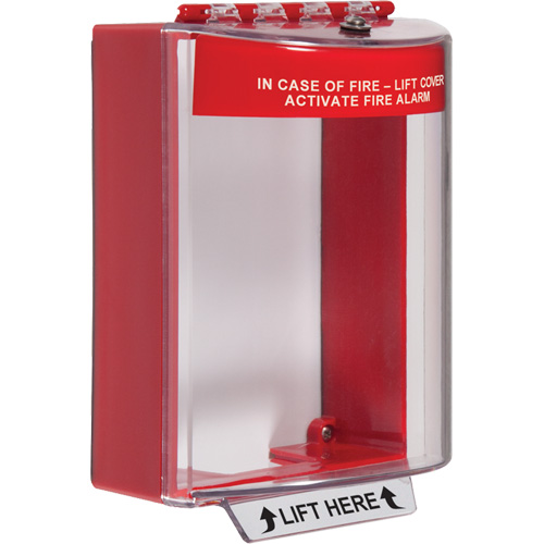 STI STI-13220FR Universal Stopper&reg; Fire Alarm Covers, Surface