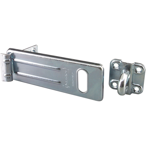 Master Lock 706D General Security Hardened Steel Hasp, Silver