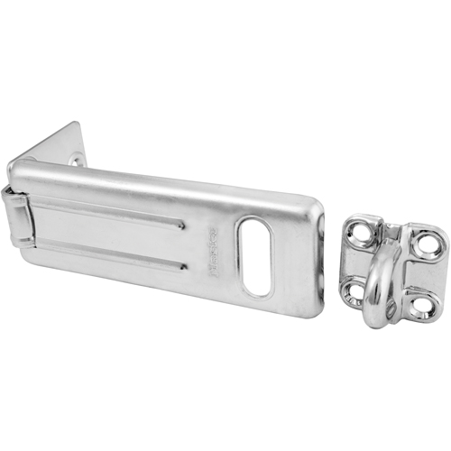 Master Lock 704DPF General Security Hardened Steel Hasp, Silver