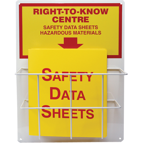 Accuform NMC ZRS339 Basket Style Centre Boards, English, Binders Included