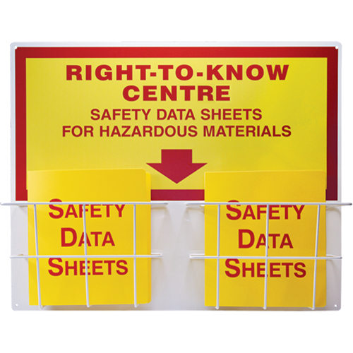 Accuform NMC ZRS340 Basket Style Centre Boards, English, Binders Included
